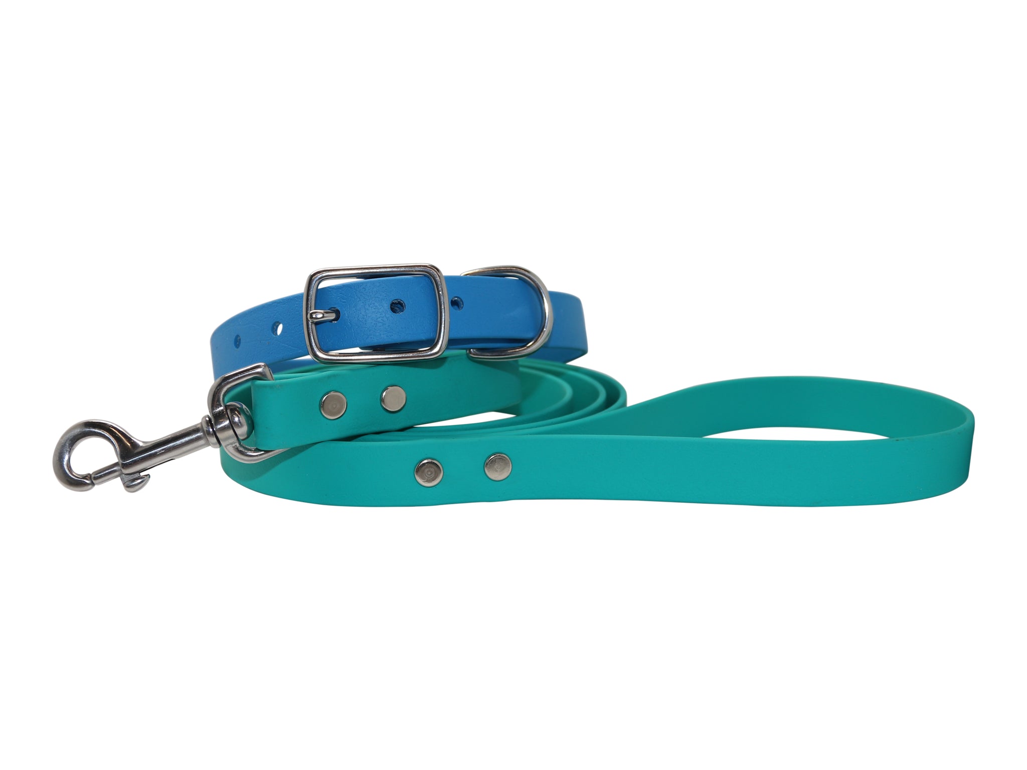 Biothane Waterproof Dog Leash - Sage Green Solid Brass